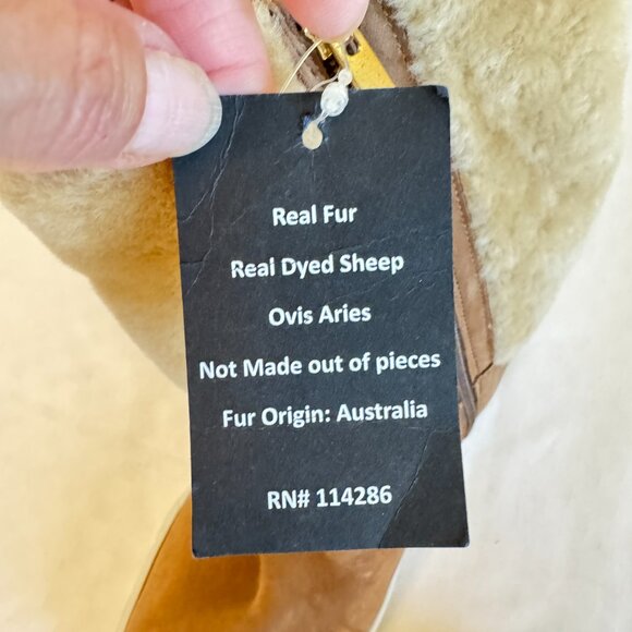 NEW! Aquatalia Designer Nelle Suede Shearling Fur Boots - Picture 8 of 13